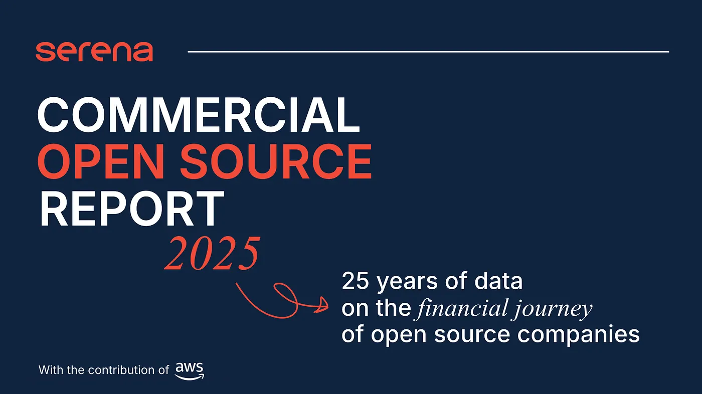 Commercial Open Source Report 2025 — 25 years of data on the financial journey of open source companies
